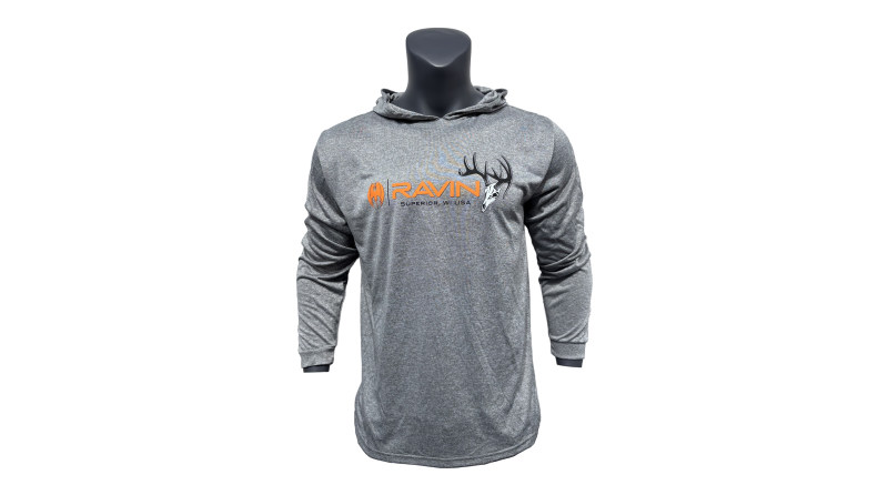 RAVIN Dead Head Hooded Sun Shirt Front