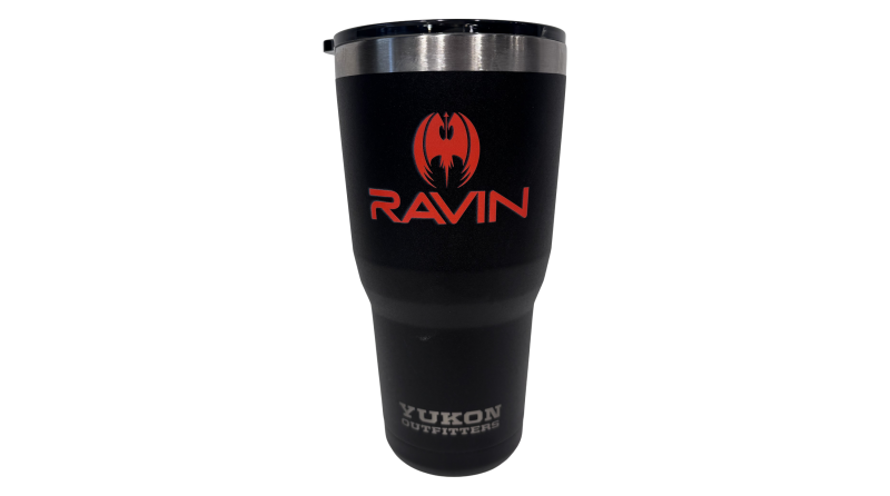 Ravin 30-oz Black Freedom Tumbler